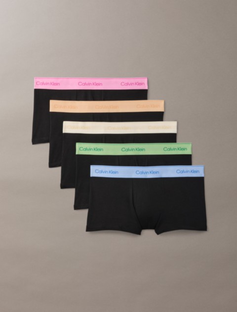 Бельё Calvin Klein Icon Cotton Stretch Pride 5-Pack Low Rise Trunk