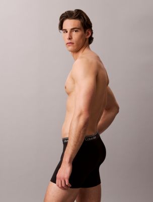 Трусы-боксеры для мужчин, микрофибра, стрейч, 7 шт. — Calvin Klein — фото 5