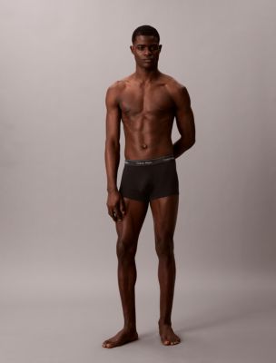 Бельё Calvin Klein Icon Cotton Stretch Limited Edition 3-Pack Trunk — фото 2