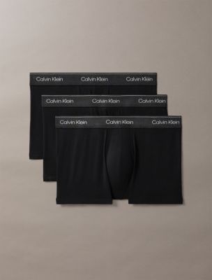 Icon Cotton Stretch Limited Edition 3-Pack Trunk, Black