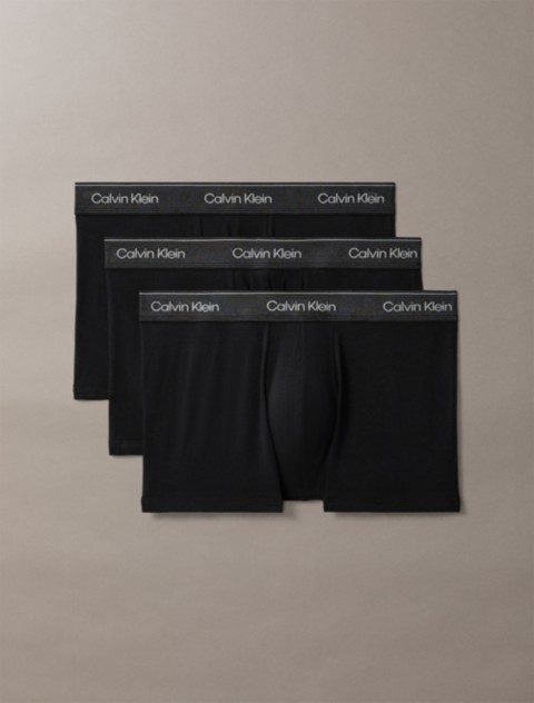 Бельё Calvin Klein Icon Cotton Stretch Limited Edition 3-Pack Trunk