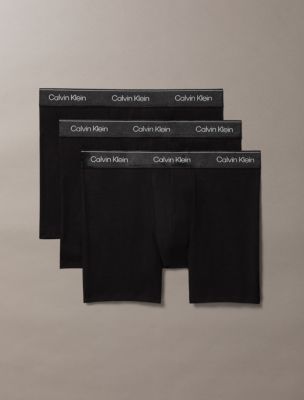 Icon Cotton Stretch Limited Edition 3-Pack Boxer Brief, Black