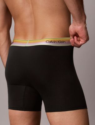Трусы-боксеры Icon Pride для мужчин, хлопок, стрейч — Calvin Klein — фото 5