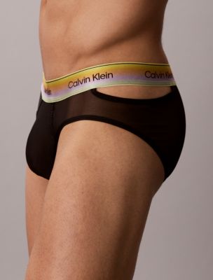 Трусы-брифы Icon Hip для мужчин, сетка — Calvin Klein — фото 3