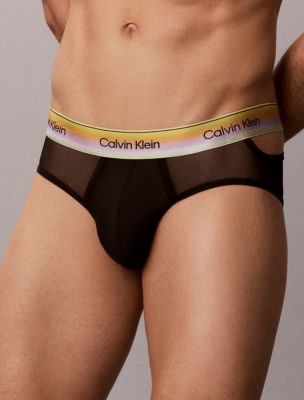 Трусы-брифы Icon Hip для мужчин, сетка — Calvin Klein — фото 5