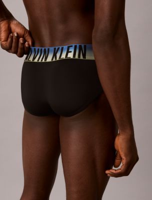Трусы-брифы Intense Power Hip для мужчин, 3 шт. — Calvin Klein, цвет: Чёрный / Разноцветный — фото 3
