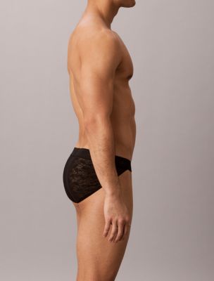Трусы-брифы Sculpt Sport для мужчин, кружево — Calvin Klein, цвет: Чёрный — фото 5