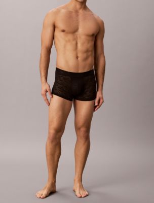 Бельё Sculpt для мужчин, низкая посадка, кружево — Calvin Klein, цвет: Чёрный — фото 4