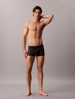 Бельё CK Black для мужчин, сетка, полупрозрачная ткань — Calvin Klein, цвет: Чёрный — фото 2