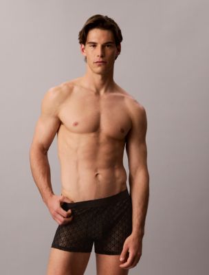 CK Black Sheer Mesh Trunk, Black