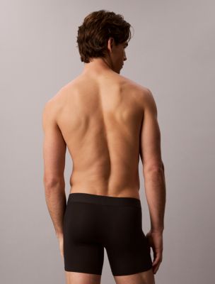 Трусы-боксеры Lyocell для мужчин, 3 шт. — Calvin Klein, цвет: Чёрный — фото 5