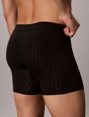 Трусы-боксеры Patch для мужчин, хлопок, стрейч — Calvin Klein, цвет: Чёрный — фото 6
