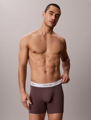 Icon Cotton Stretch Boxer Brief, Sparrow