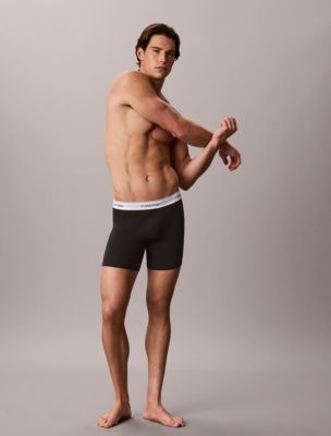 Трусы-боксеры Icon для мужчин, хлопок, стрейч — Calvin Klein — фото 3