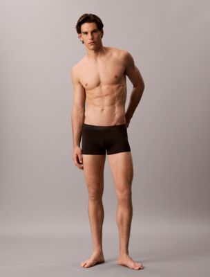 Бельё CK Black для мужчин, микрофибра, стрейч — Calvin Klein, цвет: Чёрный — фото 2