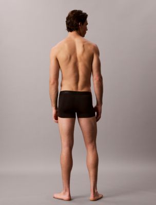 Бельё CK Black для мужчин, микрофибра, стрейч — Calvin Klein, цвет: Чёрный — фото 4