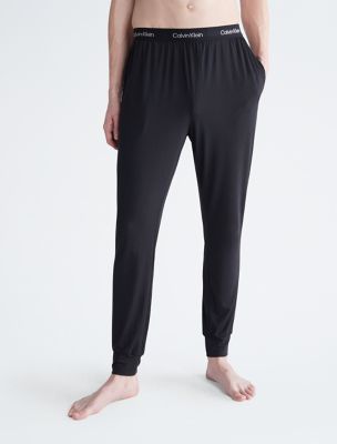 Ultra-Soft Modern Lounge Sleep Joggers, Black