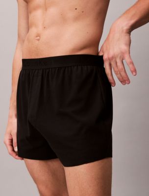 Трусы-боксеры CK Black Slim для мужчин — Calvin Klein, цвет: Чёрный — фото 3