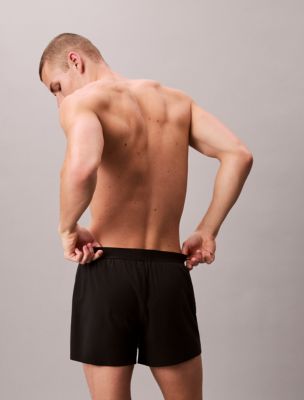 Трусы-боксеры CK Black Slim для мужчин — Calvin Klein, цвет: Чёрный — фото 5