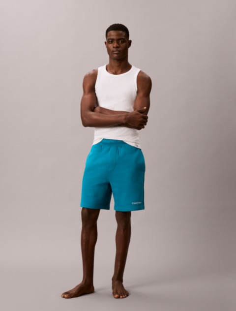 Пижамные шорты Tonal для мужчин, с логотипом — Calvin Klein