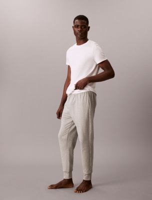 Мужские брюки Calvin Klein Modern Terry, цвет: Серый меланжевый — фото 2