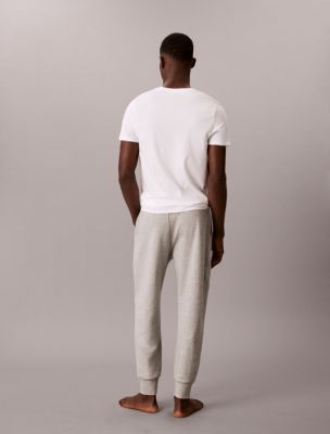 Мужские брюки Calvin Klein Modern Terry, цвет: Серый меланжевый — фото 4