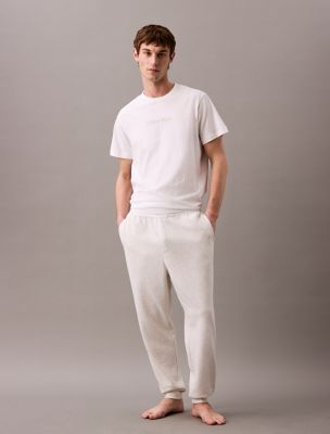 Terry Lounge Joggers, Medium Grey Heather