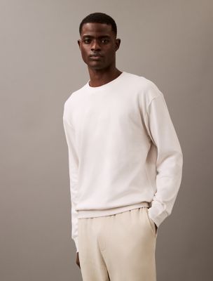 Terry Lounge Sweatshirt, Chalk