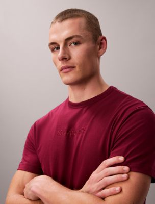 Мужские футболки Calvin Klein Logo Sleep T-Shirt — фото 2
