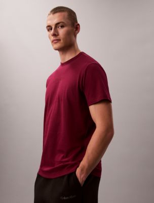 Мужские футболки Calvin Klein Logo Sleep T-Shirt — фото 6