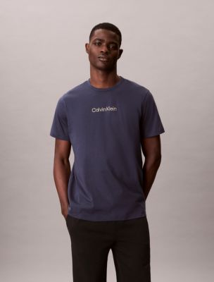 Calvin Klein Logo Sleep T-Shirt, Blue Nights