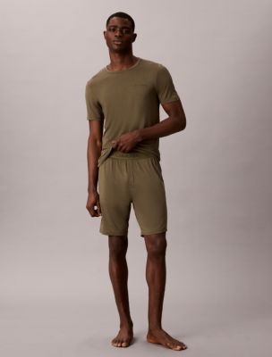 Ultra Soft Modal Sleep Shorts, Olive Night
