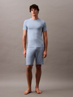 Ultra Soft Modal Crewneck Sleep T-Shirt, Faded Denim