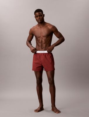Cotton Poplin Boxer, Spiced Apple