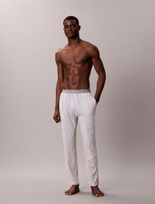 Icon Cotton Stretch Sleep Pants, Diamond Logo Harbor Mist