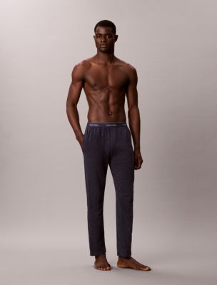 Icon Cotton Stretch Sleep Pants, DIAMOND LOGO Harbor Mist