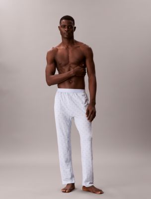 Icon Cotton Stretch Sleep Pants, Diamond Logo Breezy Blue