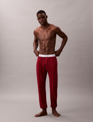 Icon Cotton Stretch Sleep Joggers, 8364 Dunn Plaid+Scooter