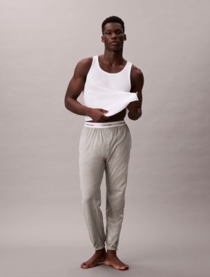 Icon Cotton Stretch Sleep Joggers, Grey Heather