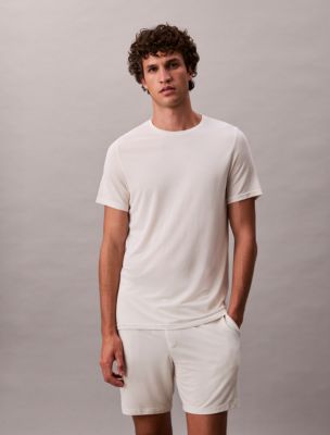 Modal Pique Classic T-Shirt, Chalk