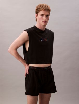 100Caleçon boxeur Fierté % coton, noir