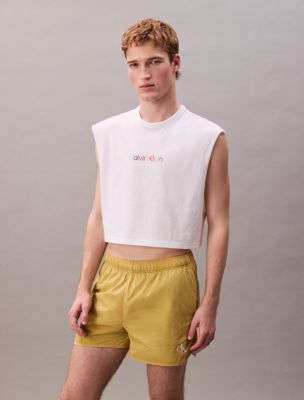 Pride Muscle Tank Top, Bright White