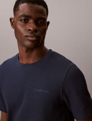 Мужские футболки Calvin Klein Waffle Knit Sleep T-Shirt — фото 3