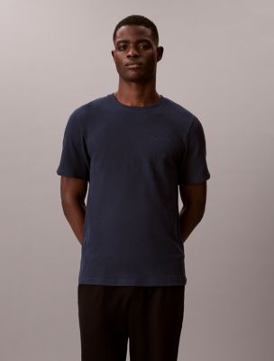 Waffle Knit Sleep T-Shirt, Enchanted Blue 