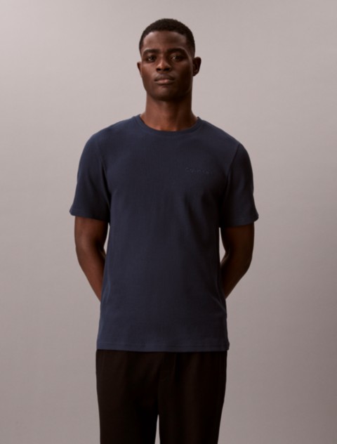 Мужские футболки Calvin Klein Waffle Knit Sleep T-Shirt