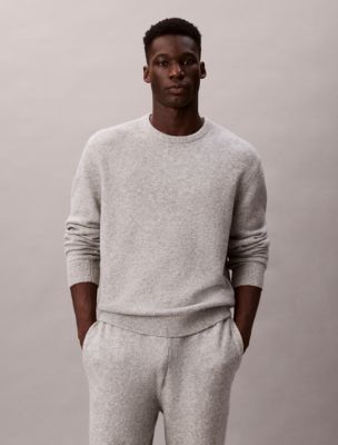 Sweater Lounge Crewneck Sleep Sweater, Grey Heather