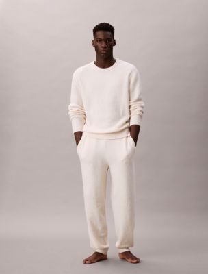 Sweater Lounge Sleep Jogger, Chalk