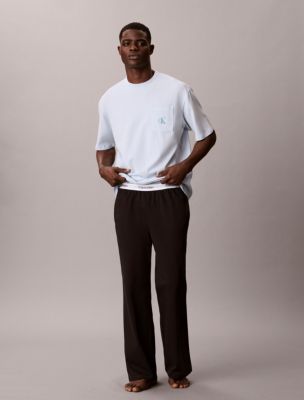 Пижамный топ Icon Monologo для мужчин, хлопок, стрейч — Calvin Klein — фото 2