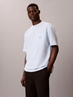 Пижамный топ Icon Monologo для мужчин, хлопок, стрейч — Calvin Klein — фото 6