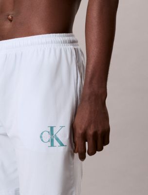 Пижамные шорты Icon Monologo для мужчин, хлопок, стрейч — Calvin Klein — фото 3